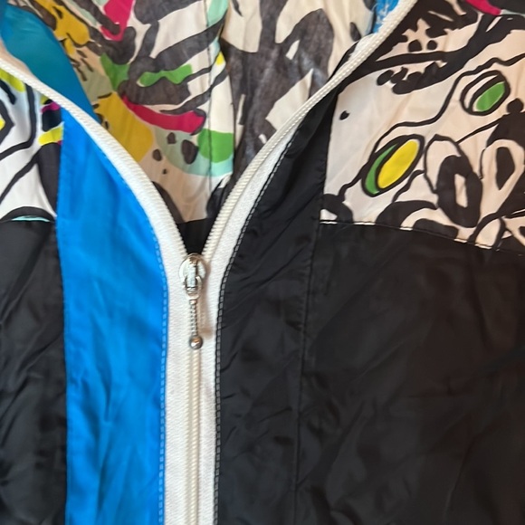 AVVENTURA BY SORRY The Big Jump Hooded Windbreaker Jacket Men’s Small Made Italy - Picture 7 of 11